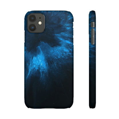 Deep Space Ink Art iPhone Case (Slim) iPhone 11 Matte Phone Case