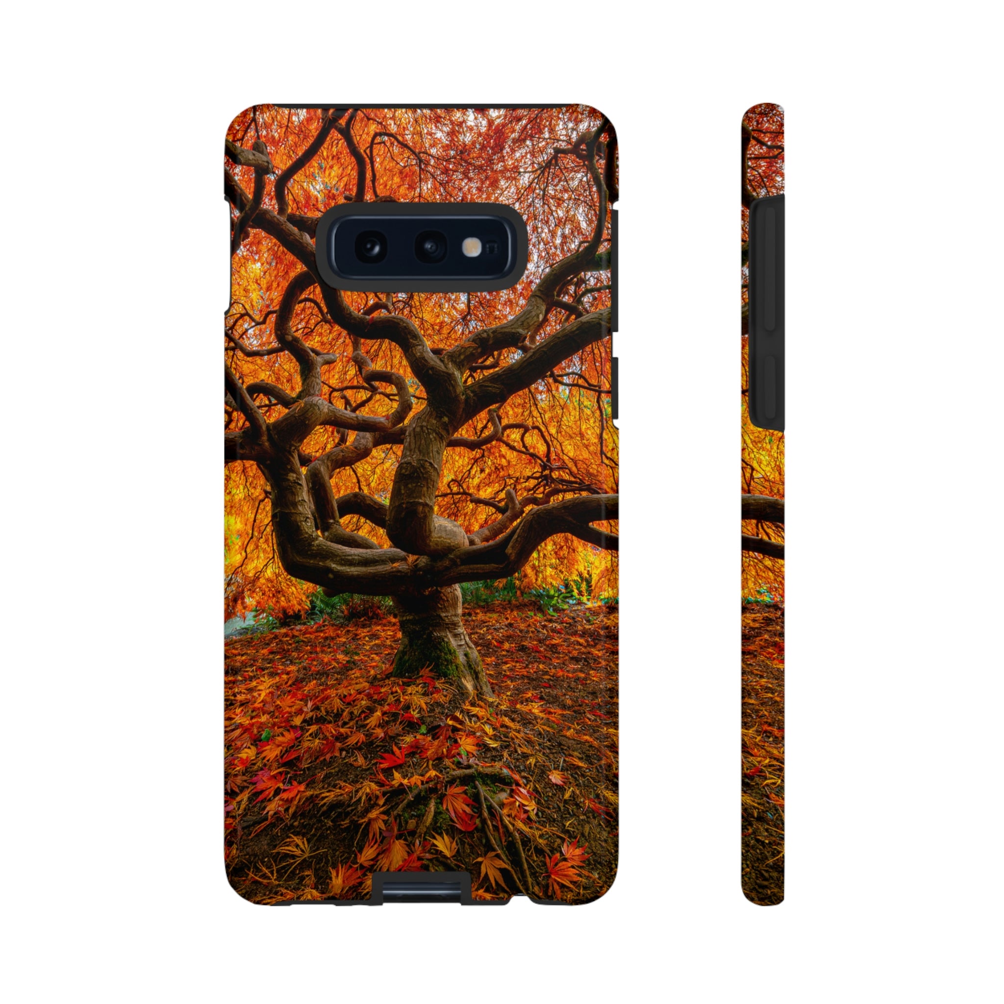 Fall Forest Android Case (Protective) Samsung Galaxy S10E Glossy Phone Case