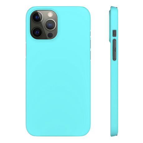 Electric Blue iPhone Case (Slim) iPhone 12 Pro Max Matte Phone Case