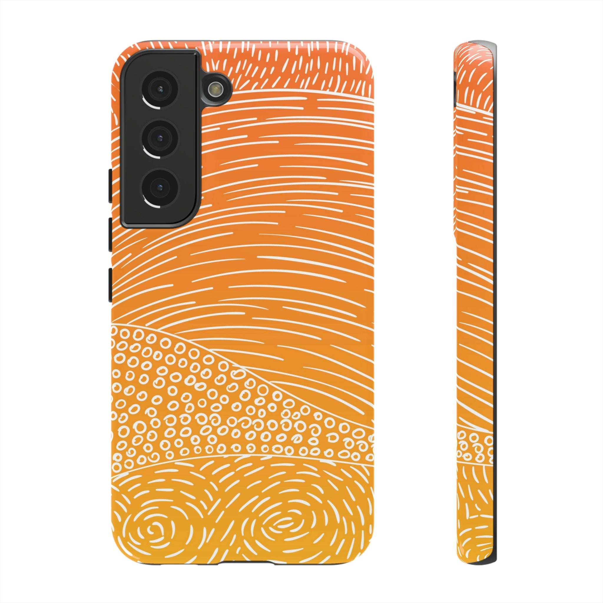 Minimalist Line Art Android Case (Protective) Samsung Galaxy S22 Glossy Phone Case