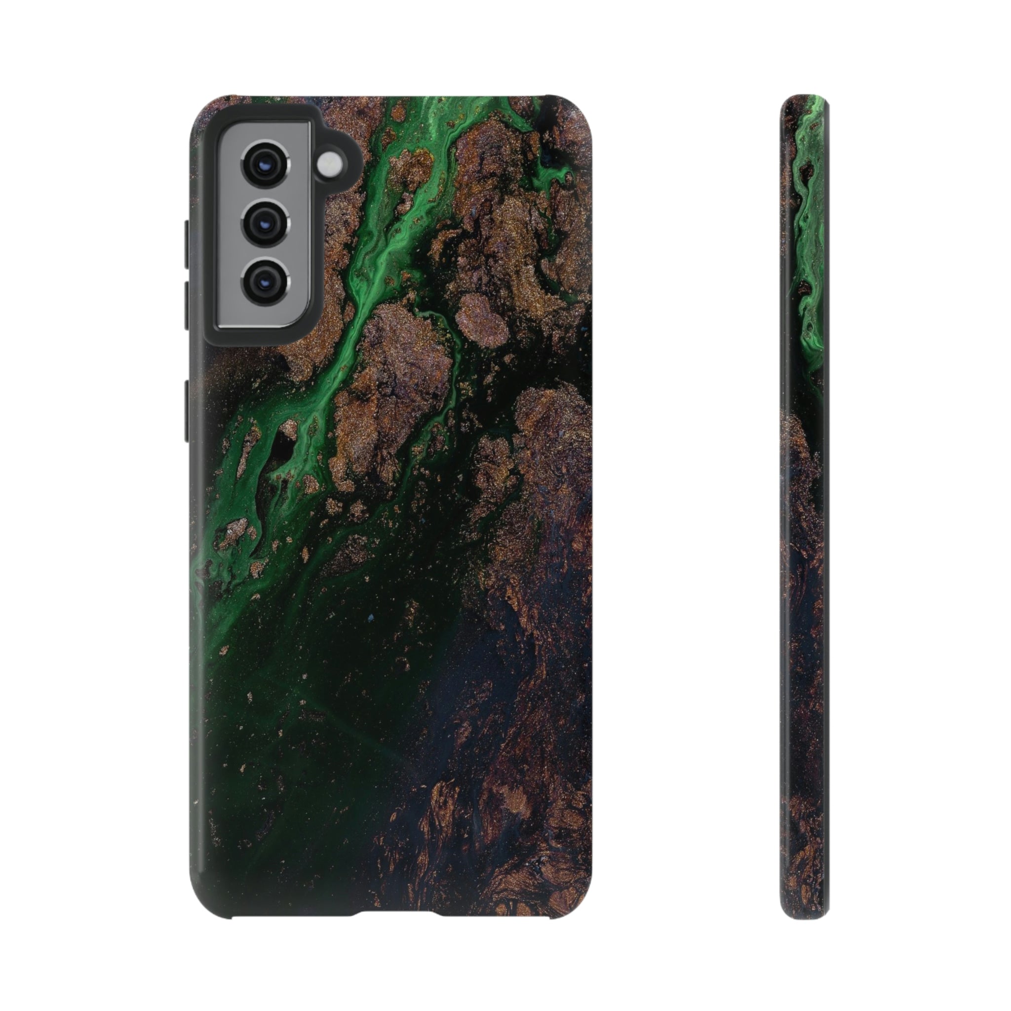 Earth Ink Art Android Case (Protective) Samsung Galaxy S21 Plus Glossy Phone Case