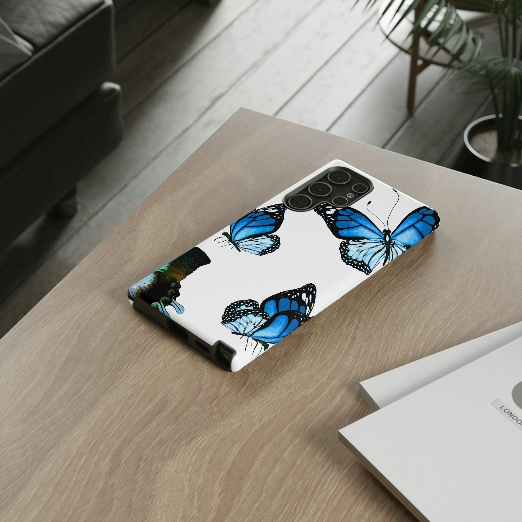 Blue Butterflies Android Case (Protective) Phone Case