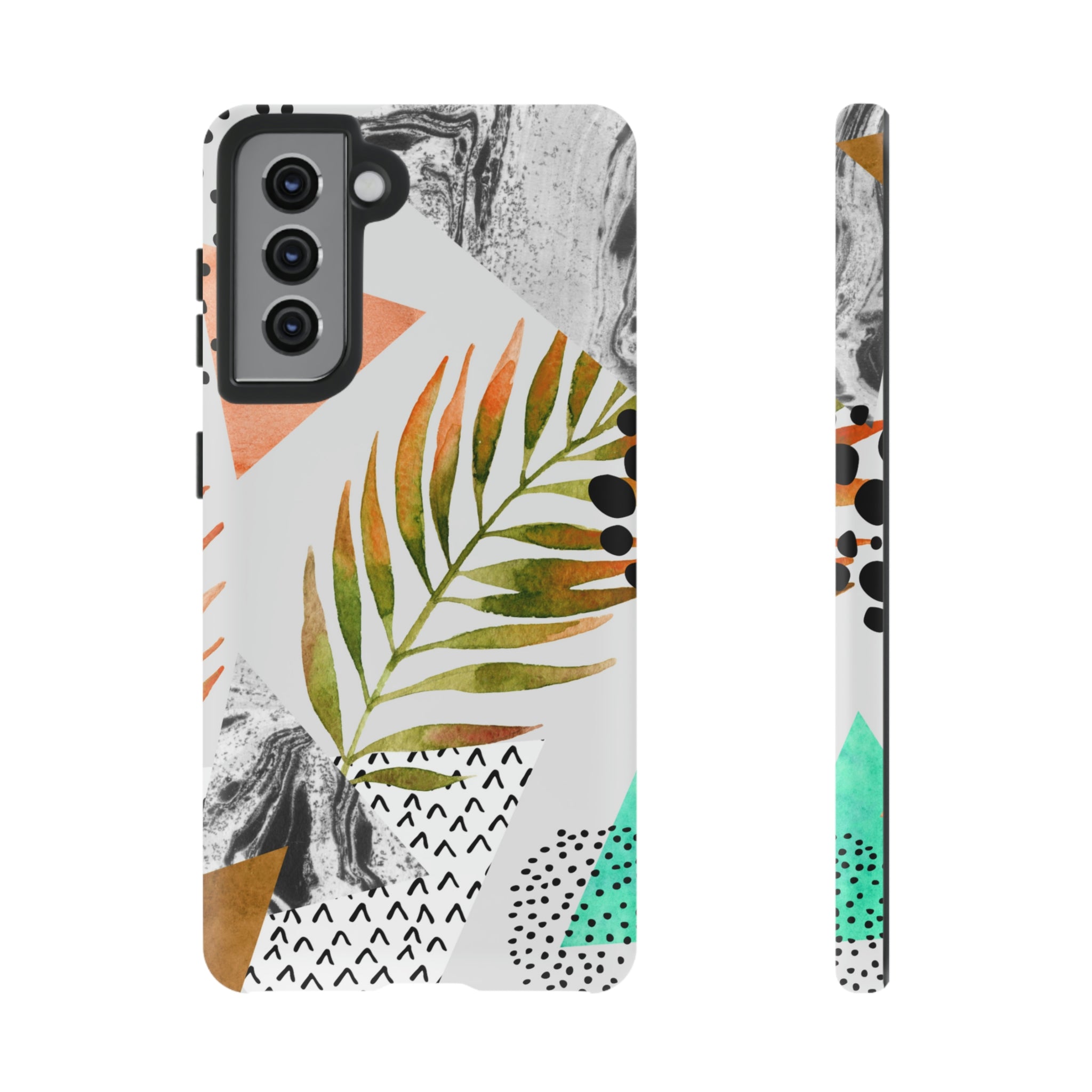 Feather & Noise Android Case (Protective) Samsung Galaxy S21 Matte Phone Case