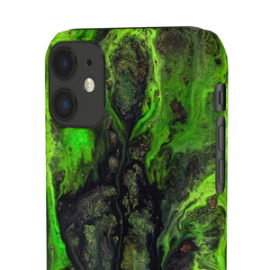 Toxic Ink Art iPhone Case (Slim) Phone Case