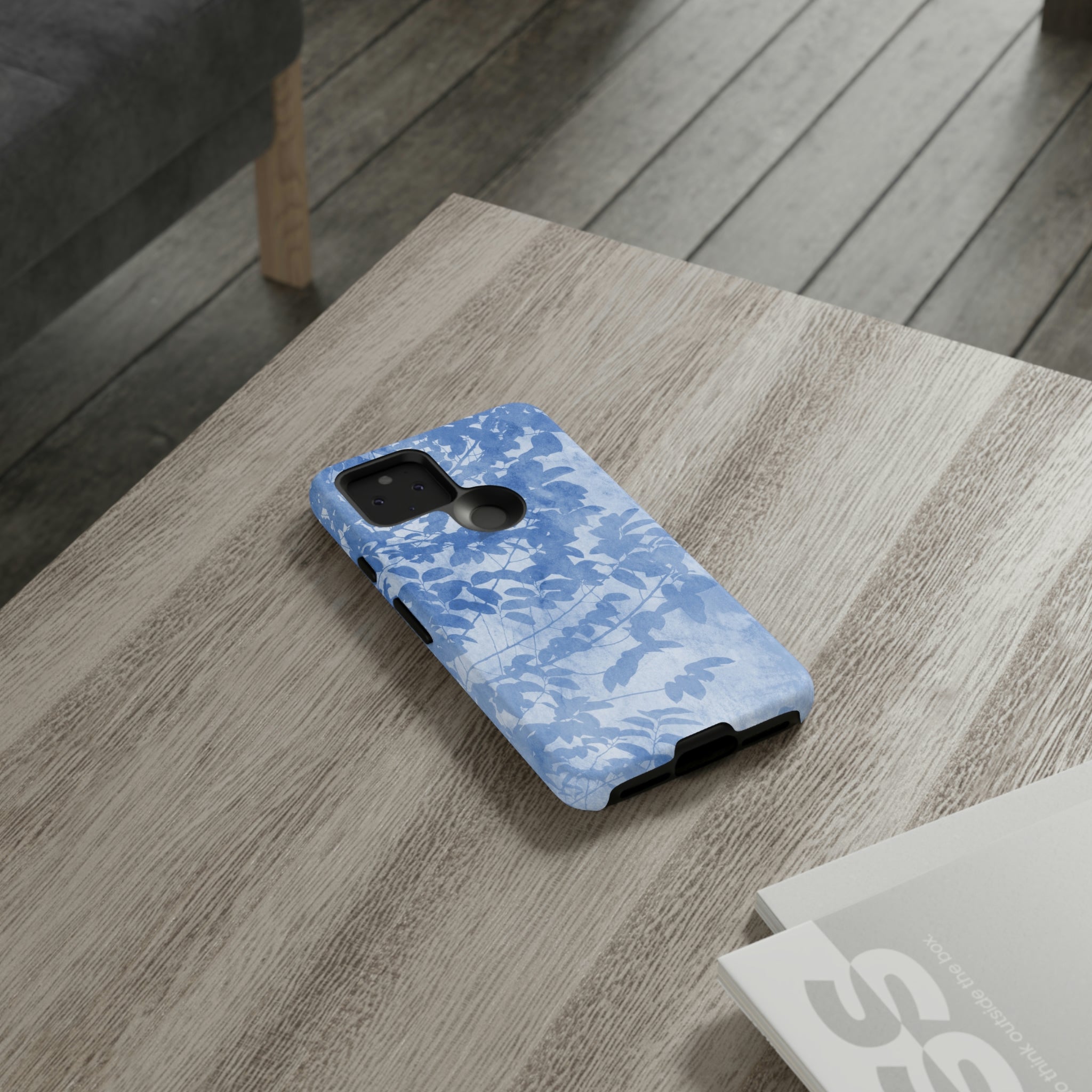 Blue Artistic Android Case (Protective) Phone Case