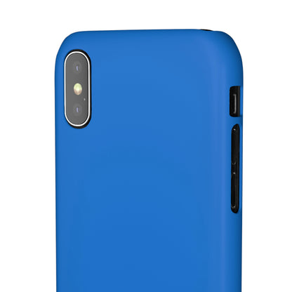 Bright Navy Blue iPhone Case (Slim) Phone Case