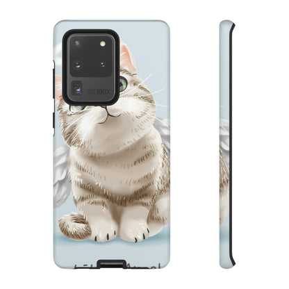 Cute Angel Cat Android Case (Protective) Samsung Galaxy S20 Ultra Matte Phone Case