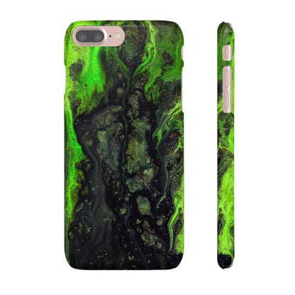 Toxic Ink Art iPhone Case (Slim) iPhone 7 Plus Glossy Phone Case