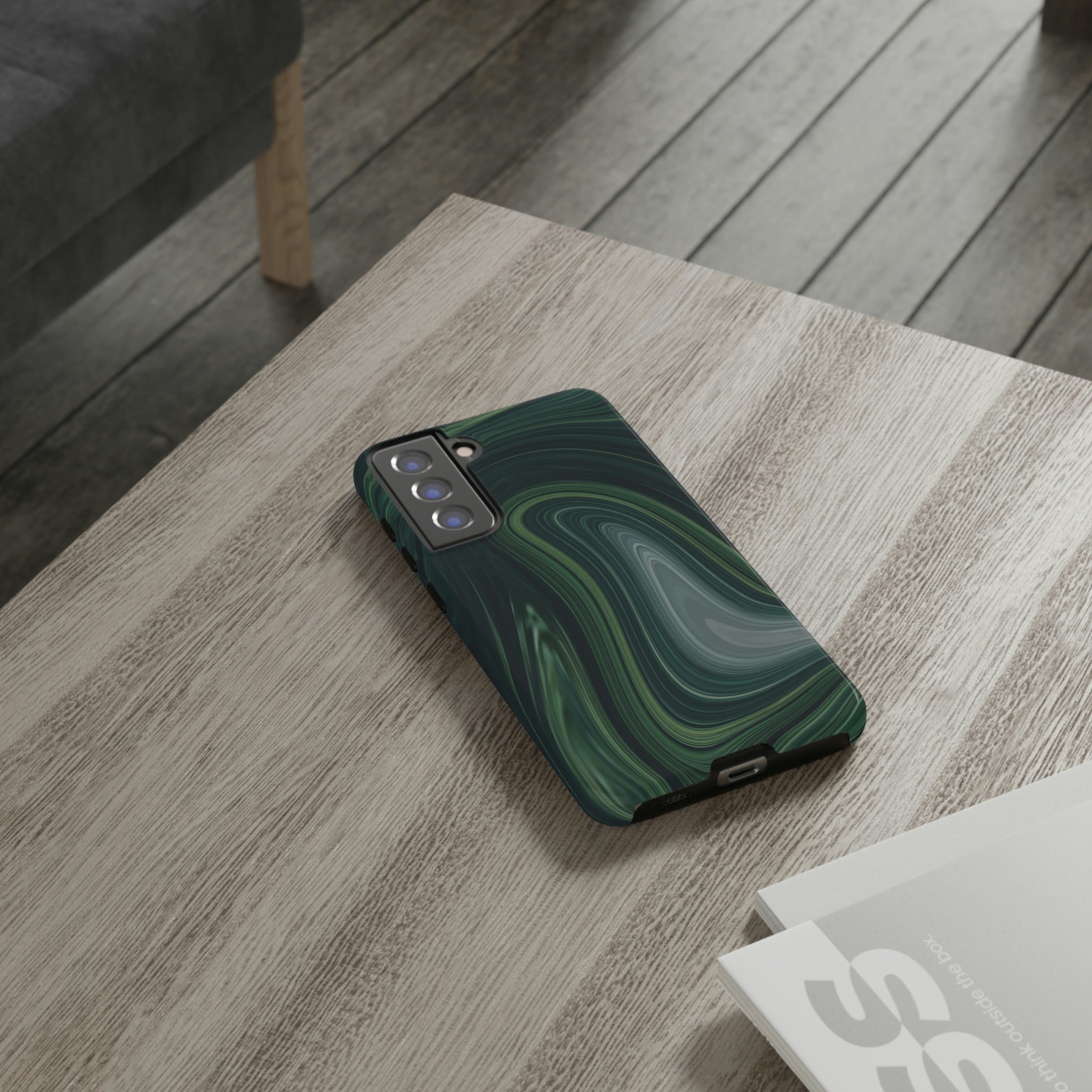 Green Marble Android Case (Protective) Phone Case