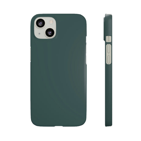 Dark Slate Gray iPhone Case (Slim) iPhone 13 Matte Phone Case