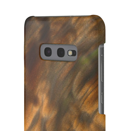 Gold Sand Ink Art Android Case (Slim) Phone Case