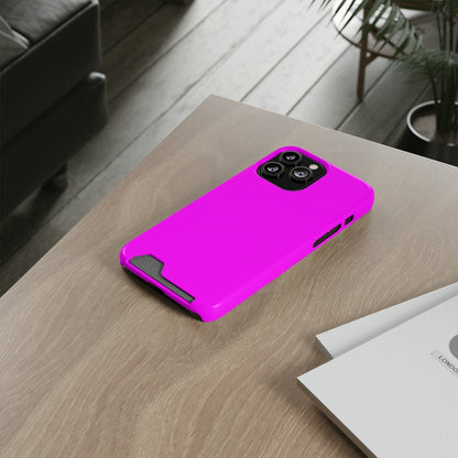 Magenta iPhone Case (Card) Phone Case