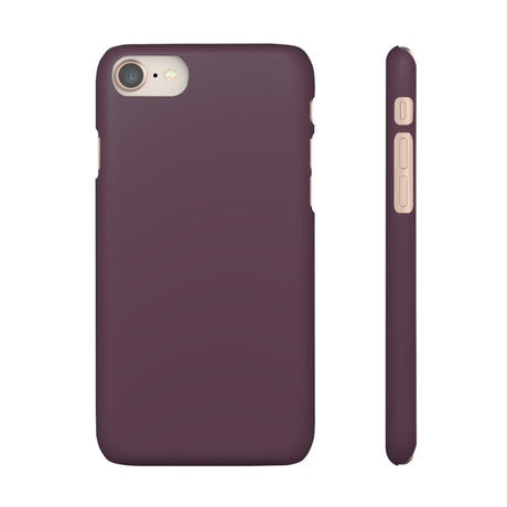 Eggplant iPhone Case (Slim) iPhone 8 Matte Phone Case