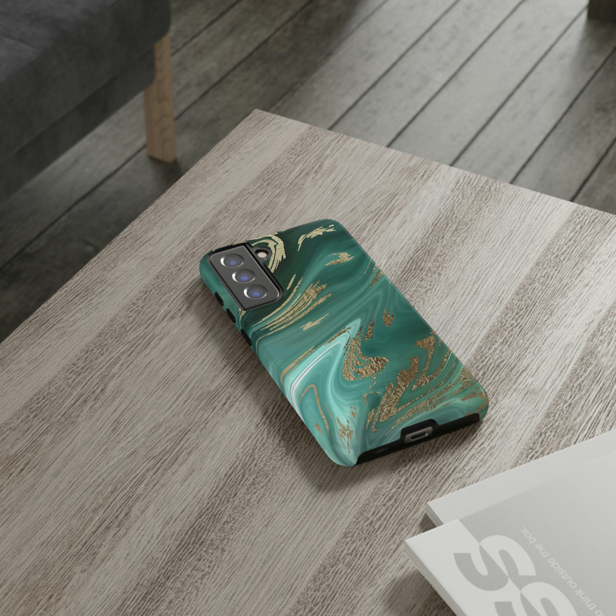 Green Marble Android Case (Protective) Phone Case