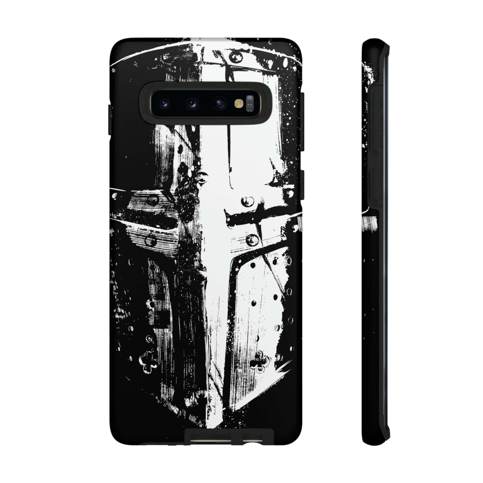 Knights Shield Android Case (Protective) Samsung Galaxy S10 Matte Phone Case