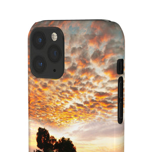 Sunset on the Tropical River Samsung/iPhone (Slim) iPhone 11 Pro Glossy Phone Case