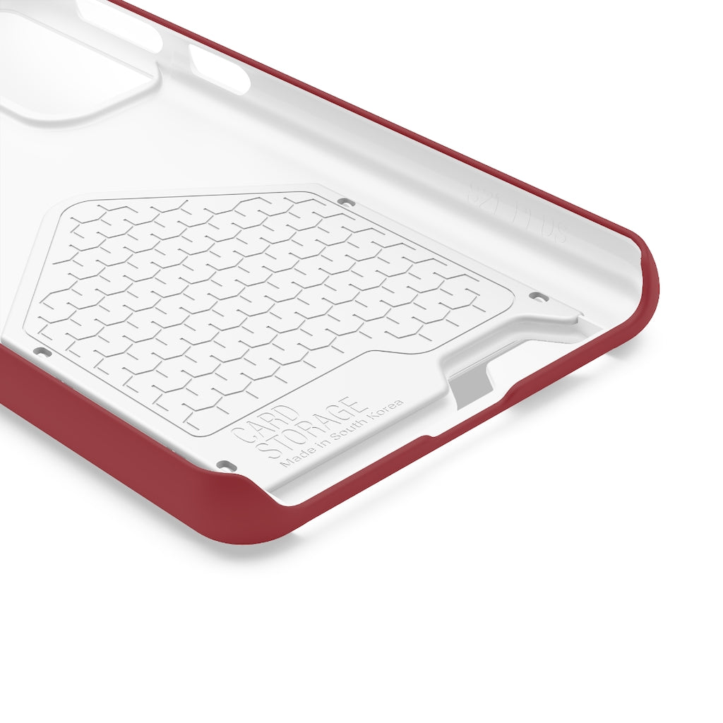 Carmine Red Samsung Case (Card) Phone Case