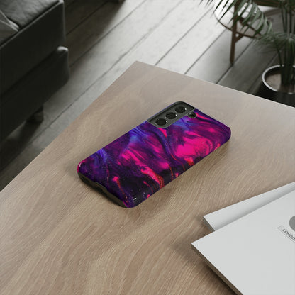 Deep Purple Ink Art Android Case (Protective) Phone Case