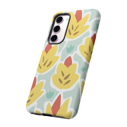 Summer Yellow Happy Flower Samsung Case (Protective) Phone Case