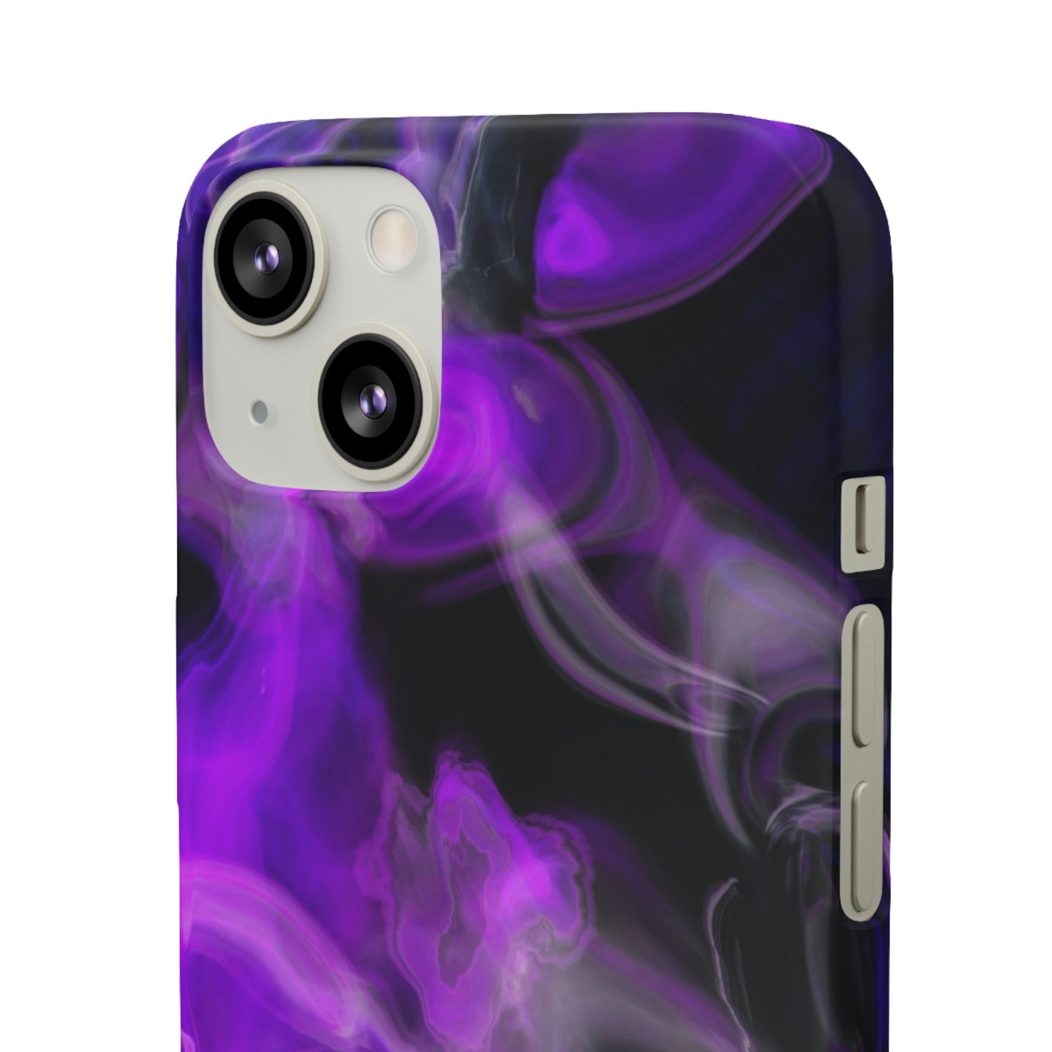 Purple Marble iPhone Case (Slim) Phone Case