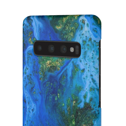 Blue Globe Ink Art Android Case (Slim) Phone Case