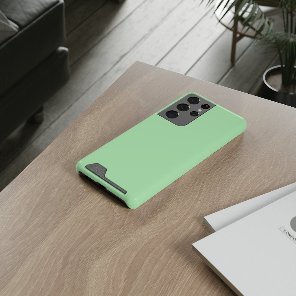 Celadon Samsung Case (Card) Phone Case