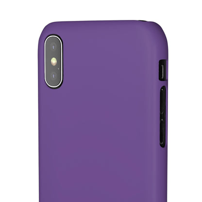 Dark Lavender iPhone Case (Slim) Phone Case