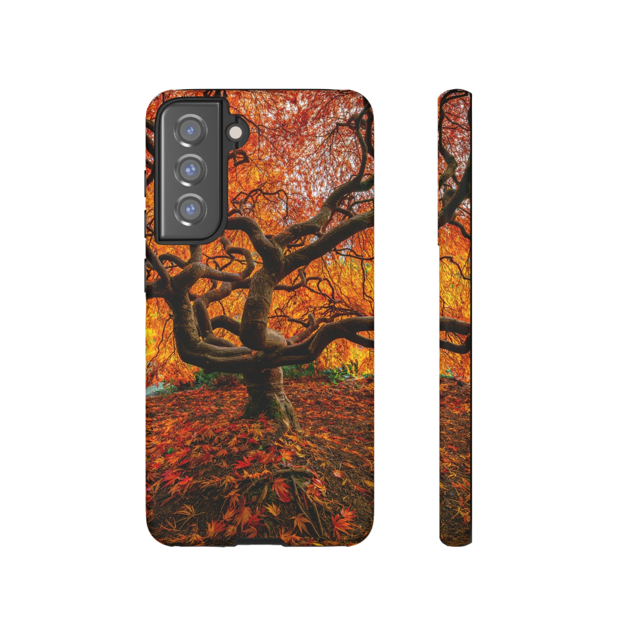 Fall Forest Android Case (Protective) Samsung Galaxy S21 FE Matte Phone Case