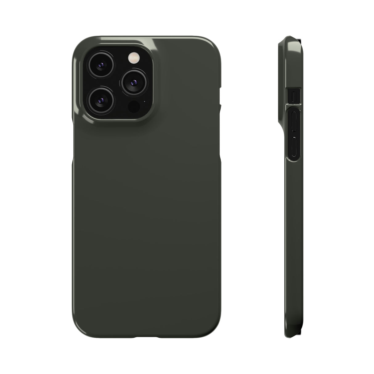 Black Olive iPhone Case (Slim) iPhone 14 Pro Max Glossy Phone Case