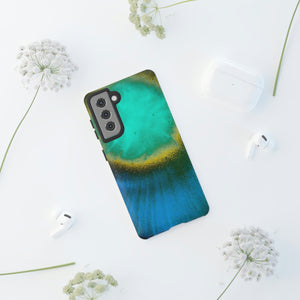 Green Yelly Ink Art Android Case (Protective) Phone Case