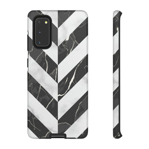 Herringbone Android Case (Protective) Samsung Galaxy S20 Glossy Phone Case