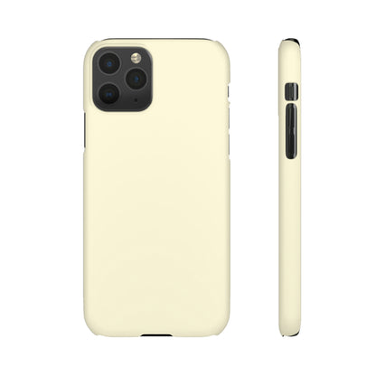 Cornsilk White iPhone Case (Slim) iPhone 11 Pro Matte Phone Case