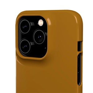 Golden Brown iPhone Case (Slim) Phone Case