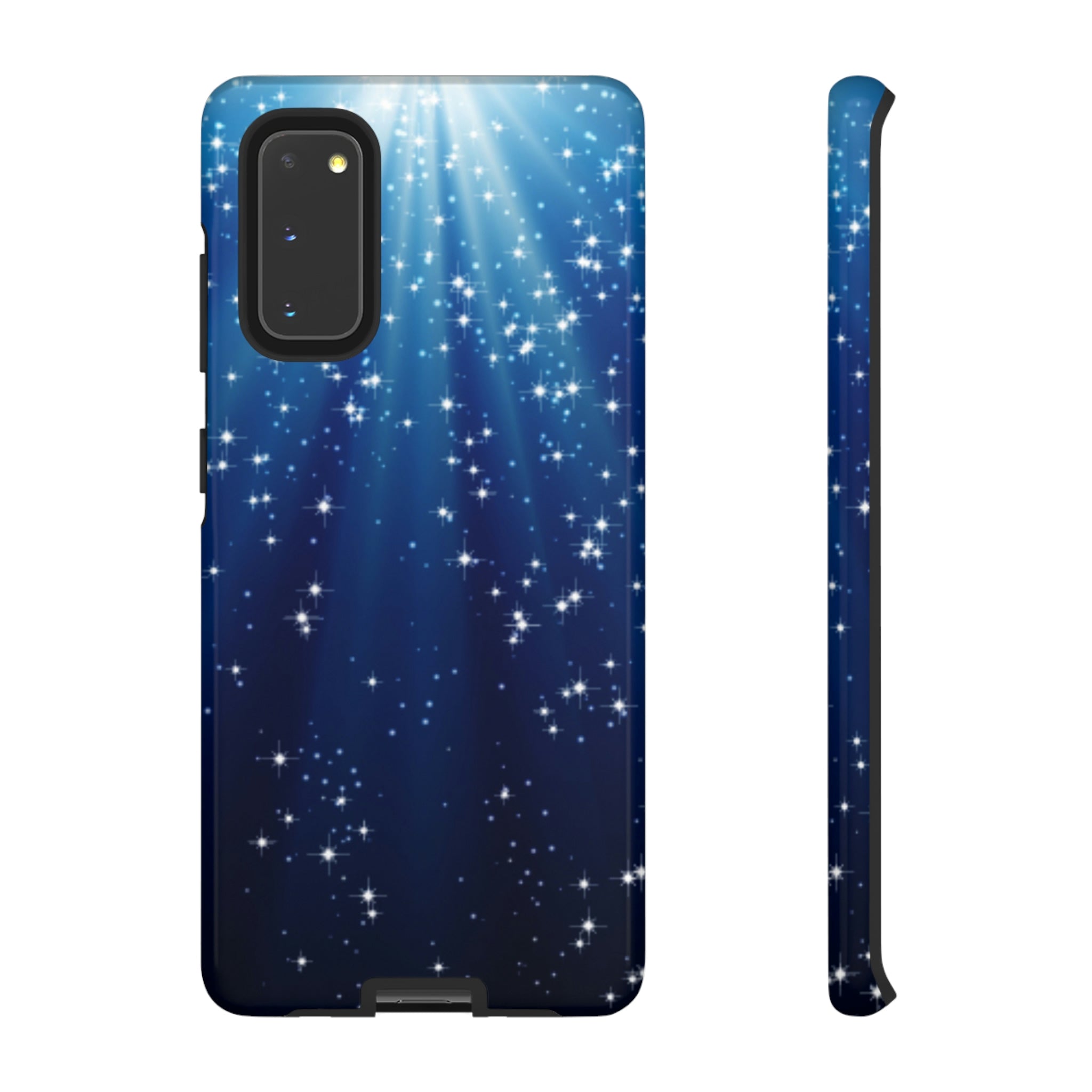 Stars Blue Sky Android Case (Protective) Samsung Galaxy S20 Glossy Phone Case