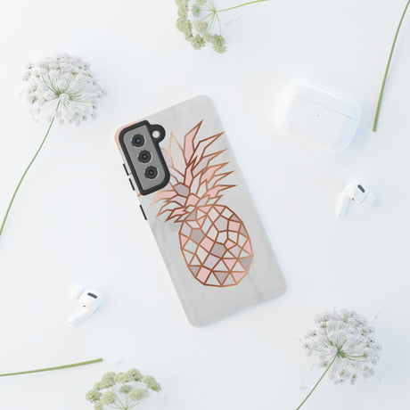 Pineapple Rose Gold Android Case (Protective) Phone Case