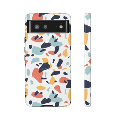 Colorful Terrazzo Android Case (Protective) Google Pixel 6 Glossy Phone Case