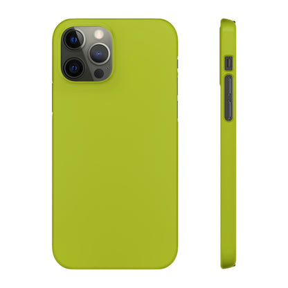 Acid Green iPhone Case (Slim) iPhone 12 Pro Glossy Phone Case