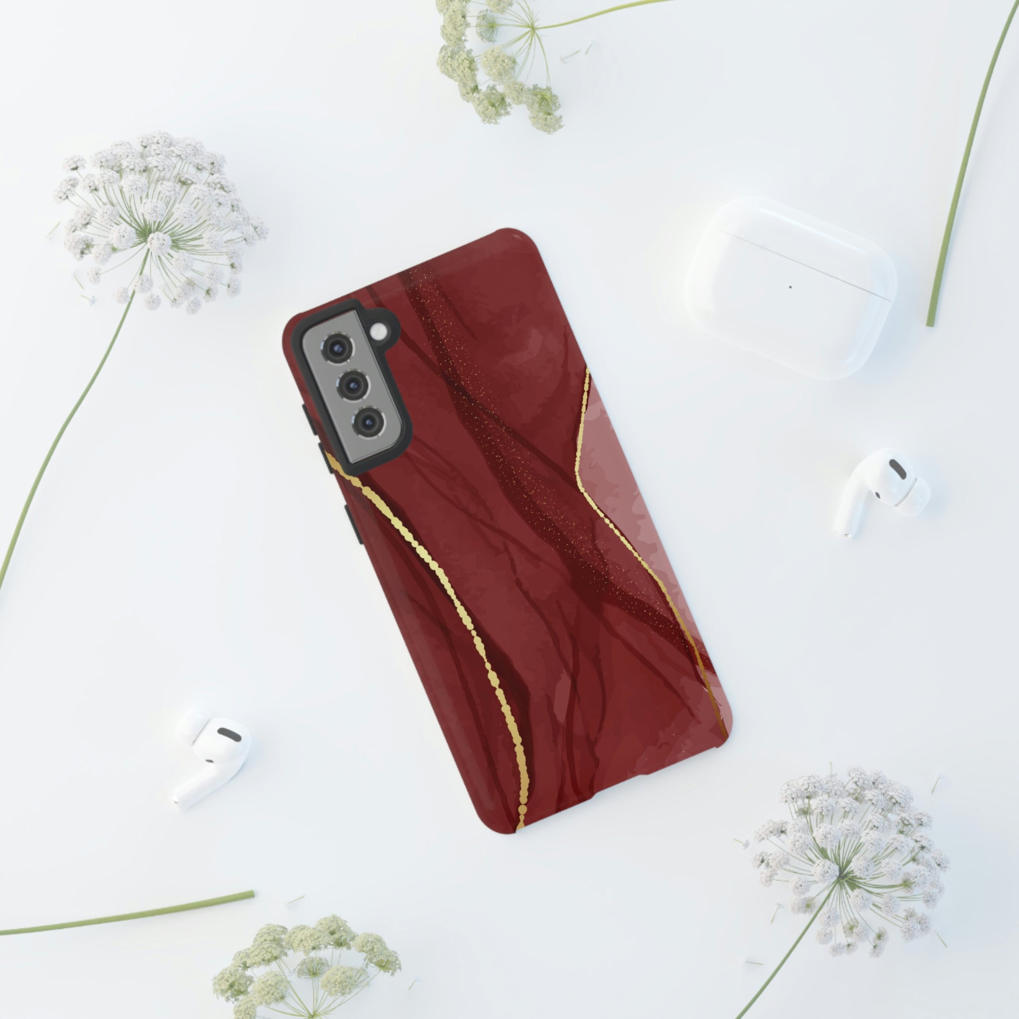 Dark Red Android Case (Protective) Phone Case