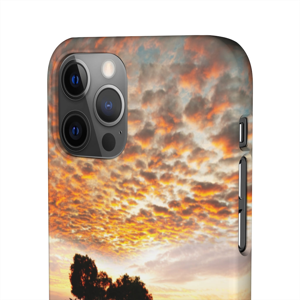 Sunset on the Tropical River Samsung/iPhone (Slim) iPhone 12 Pro Matte Phone Case