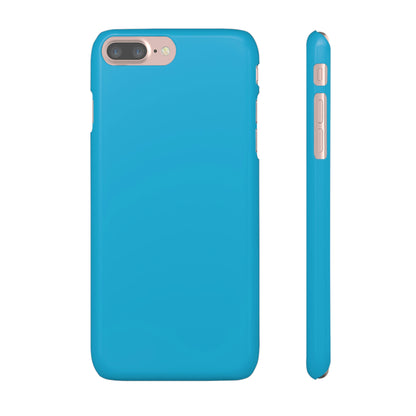 Bright Cerulean iPhone Case (Slim) iPhone 7 Plus Glossy Phone Case