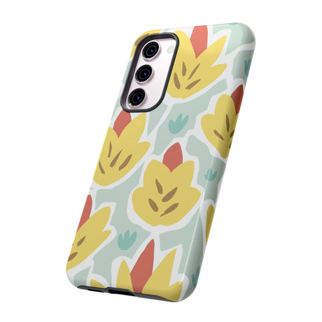 Summer Yellow Happy Flower Samsung Case (Protective) Phone Case