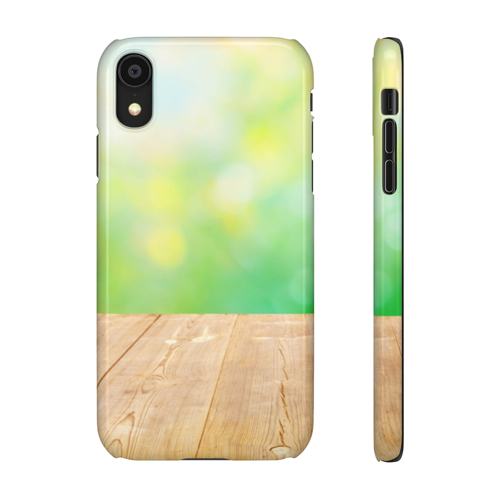 Summer Background With Wooden Pier Samsung/iPhone (Slim) Phone Case