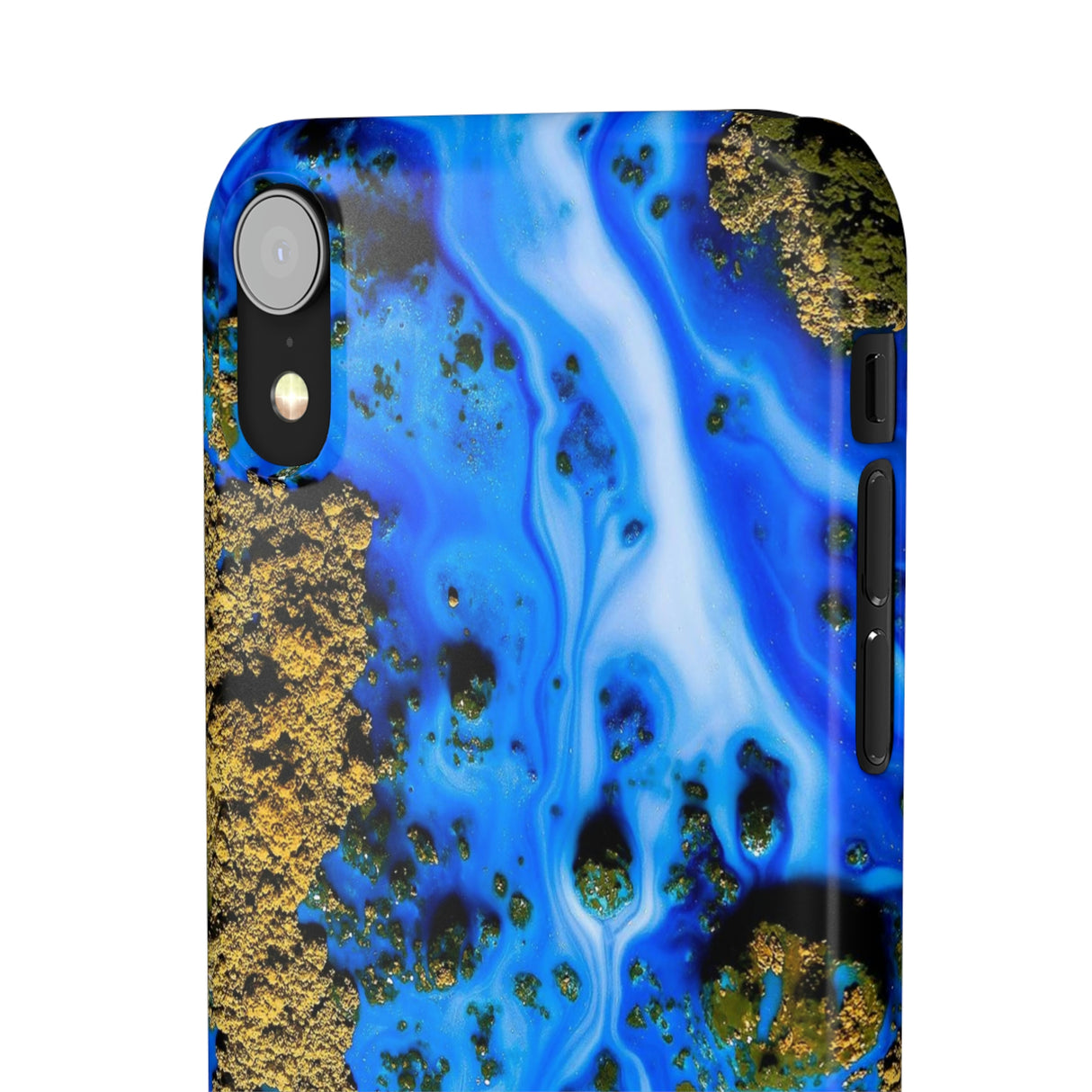 Blue River Ink Art iPhone Case (Slim) Phone Case