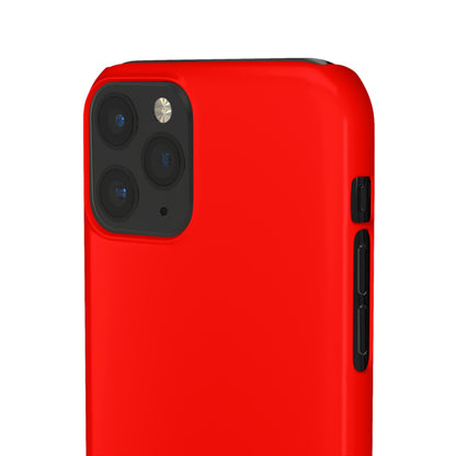 Candy Apple Red iPhone Case (Slim) Phone Case