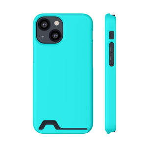 Cyan iPhone Case (Card) iPhone 13 Mini Matte Without gift packaging Phone Case