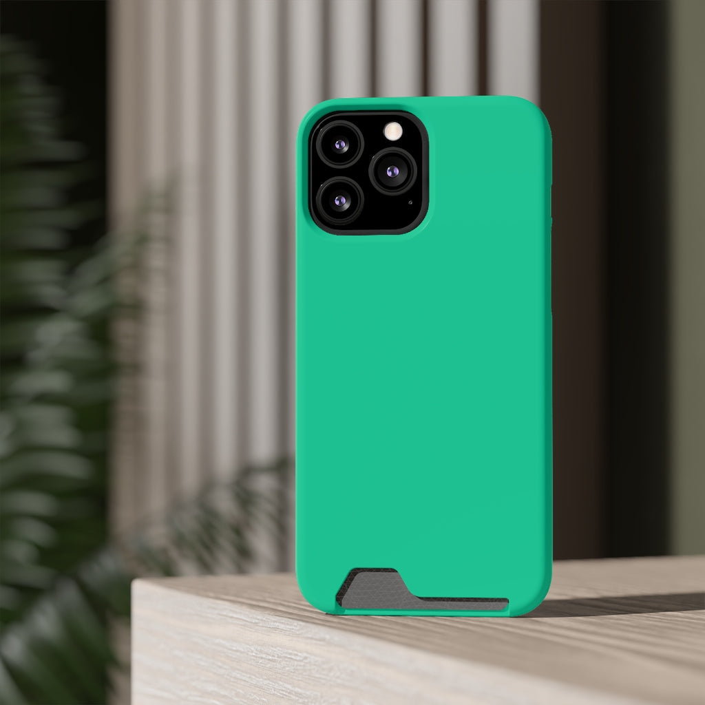 Caribbean Green iPhone Case (Card) Phone Case