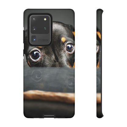 Dachshund Puppy Android Case (Protective) Samsung Galaxy S20 Ultra Glossy Phone Case