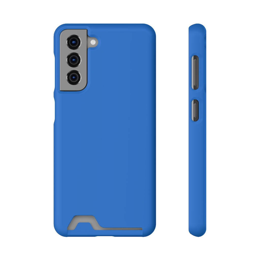 Bright Navy Blue Android Case (Card) Samsung Galaxy S21 Matte With gift packaging Phone Case