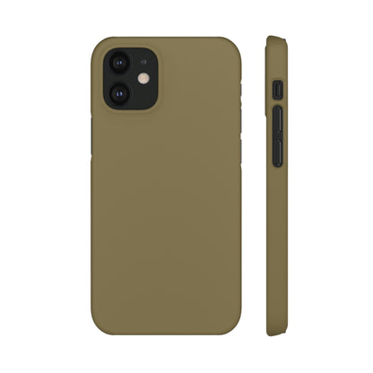 Gold Fusion iPhone Case (Slim) iPhone 12 Mini Matte Phone Case