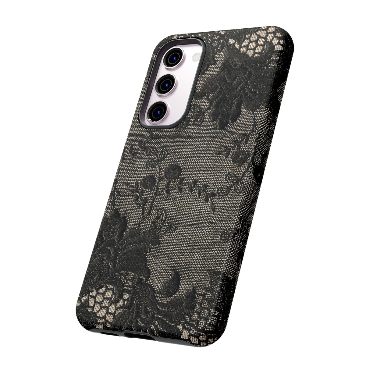 Roclop Gothic Flower Samsung Case (Protective) Phone Case